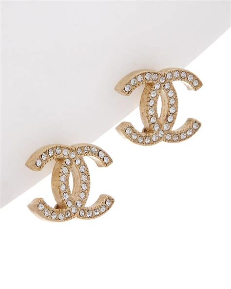 genuine chanel earrings uk|Chanel earrings at selfridges.